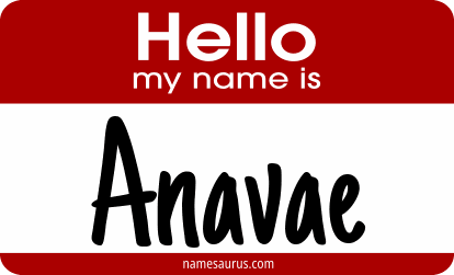 Hello my name is Anavae png download