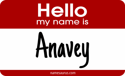 Hello my name is Anavey png download