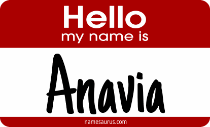 Hello my name is Anavia png download
