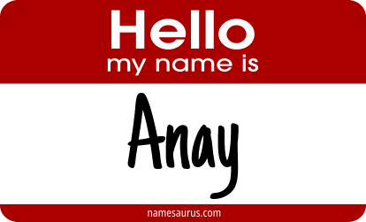 Hello my name is Anay png download