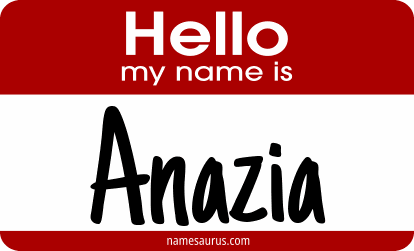 Hello my name is Anazia png download