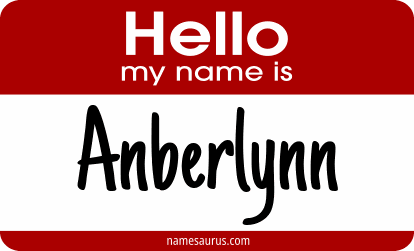 Hello my name is Anberlynn png download