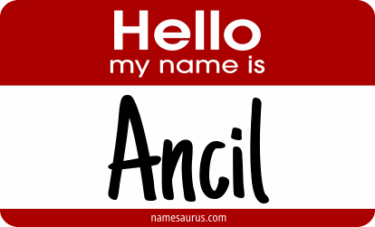 Hello my name is Ancil png download