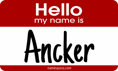Hello my name is Ancker png download