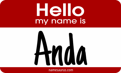 Hello my name is Anda png download