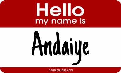 Hello my name is Andaiye png download