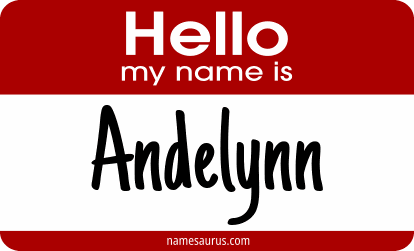 Hello my name is Andelynn png download