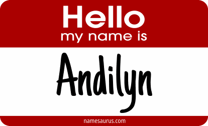 Hello my name is Andilyn png download