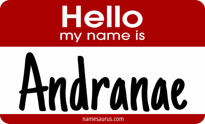 Hello my name is Andranae png download