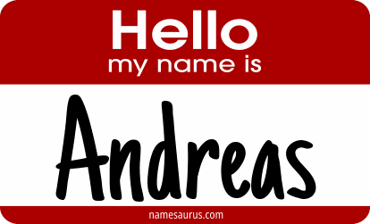 Hello my name is Andreas png download