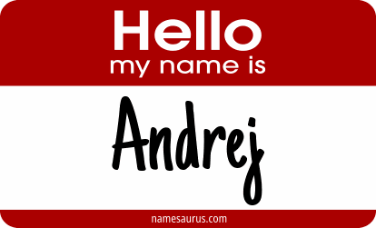 Hello my name is Andrej png download