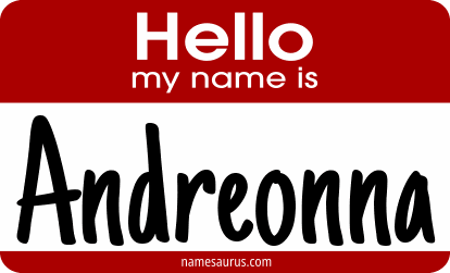 Hello my name is Andreonna png download