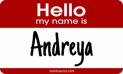Hello my name is Andreya png download