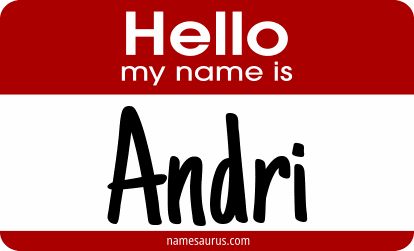 Hello my name is Andri png download