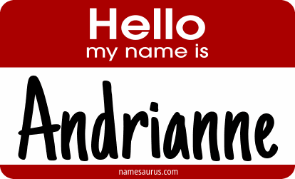 Hello my name is Andrianne png download