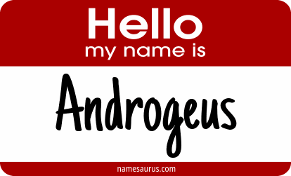 Hello my name is Androgeus png download