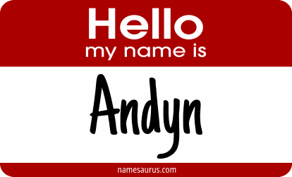Hello my name is Andyn png download