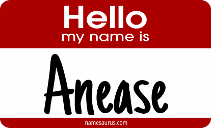 Hello my name is Anease png download
