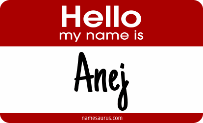 Hello my name is Anej png download