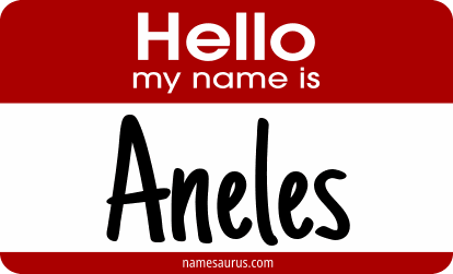 Hello my name is Aneles png download