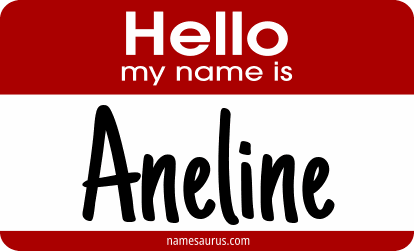 Hello my name is Aneline png download