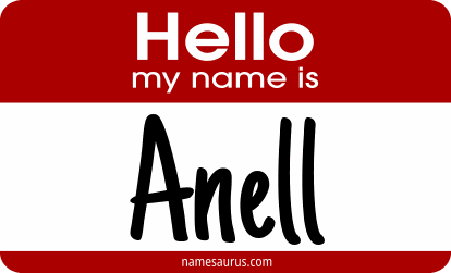 Hello my name is Anell png download
