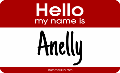 Hello my name is Anelly png download