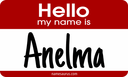 Hello my name is Anelma png download