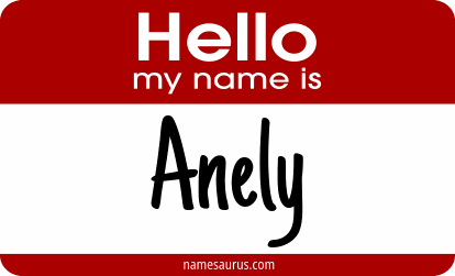 Hello my name is Anely png download