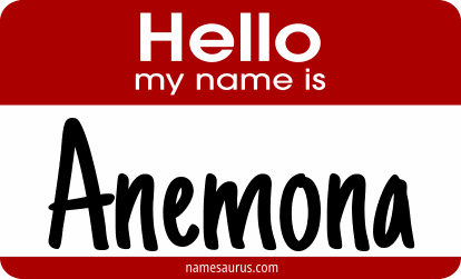 Hello my name is Anemona png download