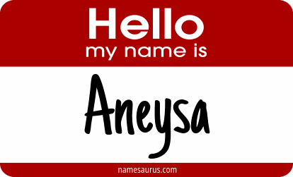 Hello my name is Aneysa png download