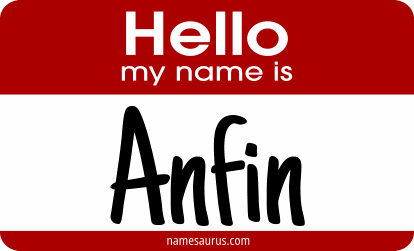 Hello my name is Anfin png download