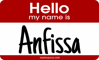 Hello my name is Anfissa png download