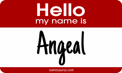 Hello my name is Angeal png download