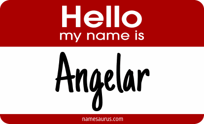Hello my name is Angelar png download