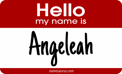 Hello my name is Angeleah png download