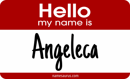 Hello my name is Angeleca png download