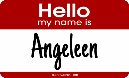Hello my name is Angeleen png download