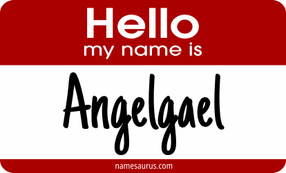 Hello my name is Angelgael png download