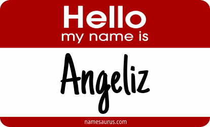 Hello my name is Angeliz png download