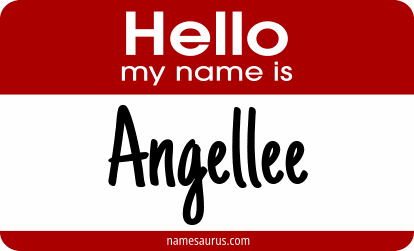 Hello my name is Angellee png download