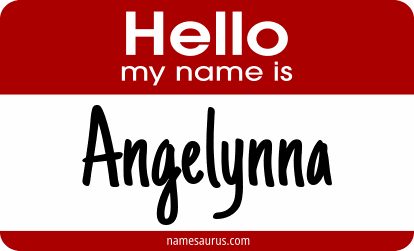Hello my name is Angelynna png download