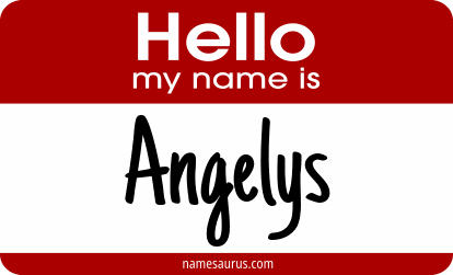 Hello my name is Angelys png download