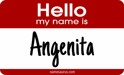 Hello my name is Angenita png download
