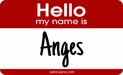 Hello my name is Anges png download