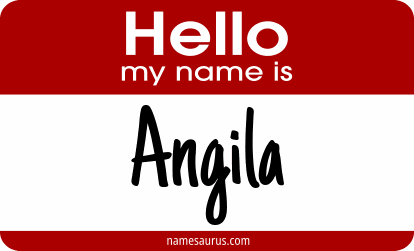 Hello my name is Angila png download