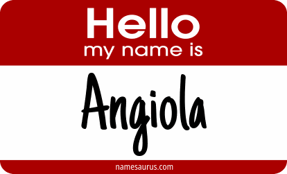 Hello my name is Angiola png download