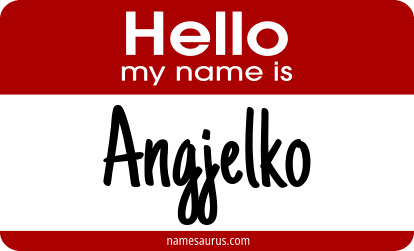 Hello my name is Angjelko png download
