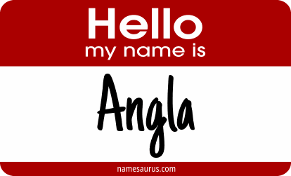 Hello my name is Angla png download