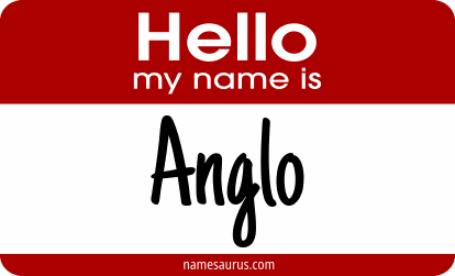 Hello my name is Anglo png download